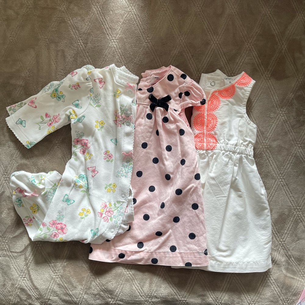 Carter’s dresses & Little Me